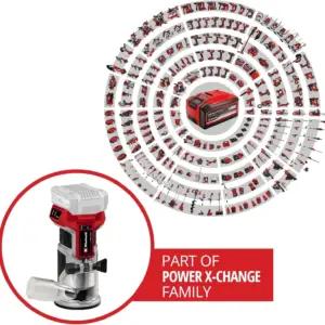 Einhell 4350412 servafreesid – detailne lähivaade