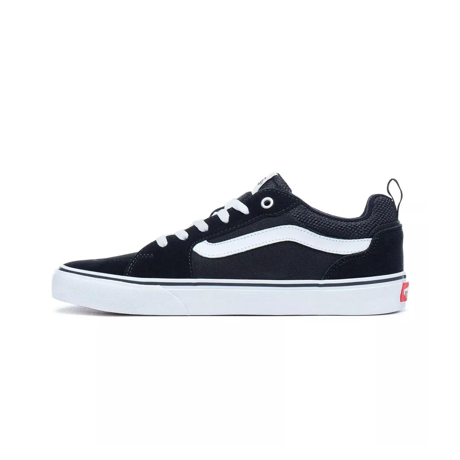 Vans pehme seemisnahast ja lõuendi toss — stiilne igapäev – pilt 7