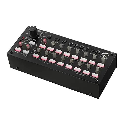 KORG metallist kompaktne tabletop-süntesaiser – ideaalne kingitus – pakend ja tarvikud