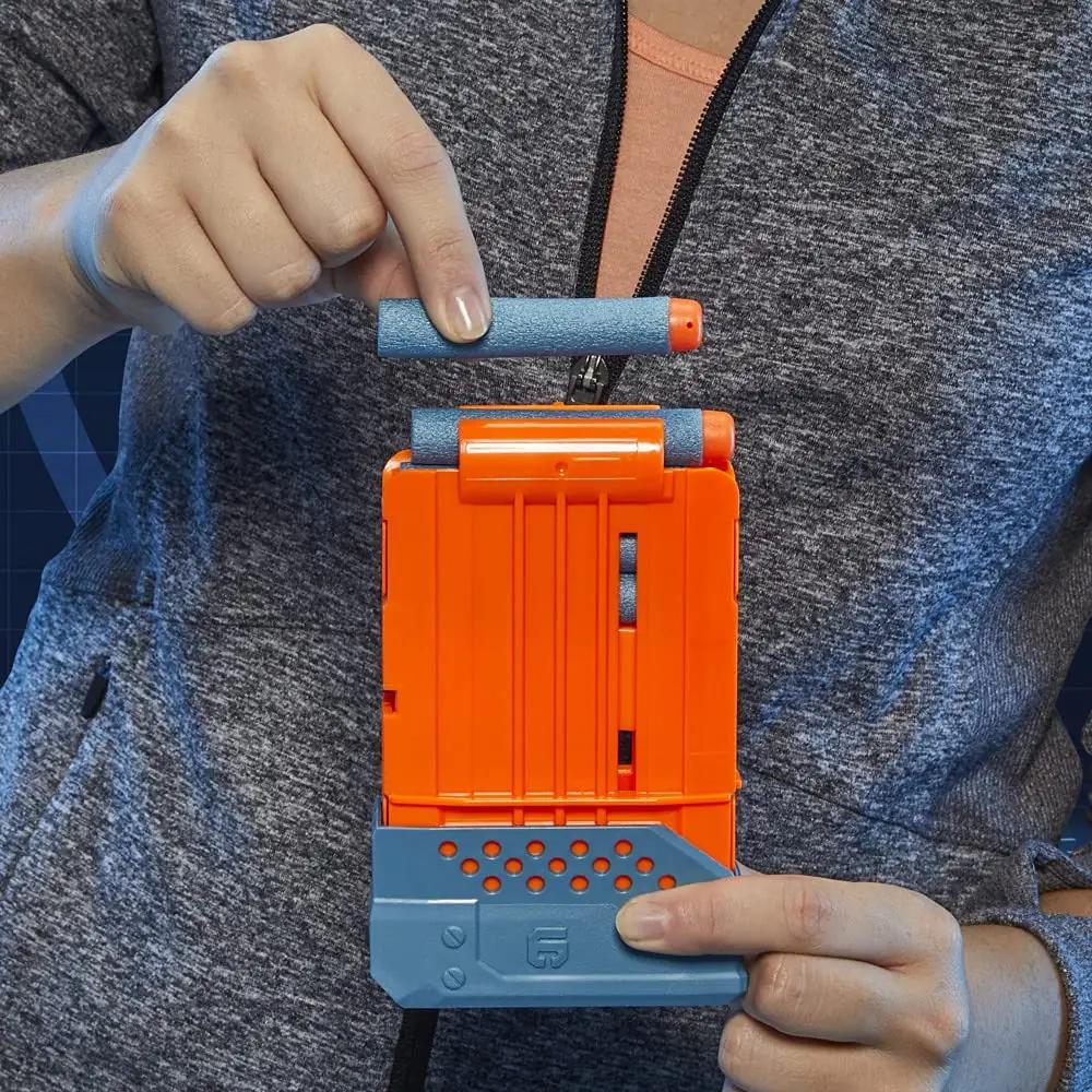 NERF Phoenix CS-6 motoriseeritud blaster mänguks ja kingiks – pakend ja tarvikud