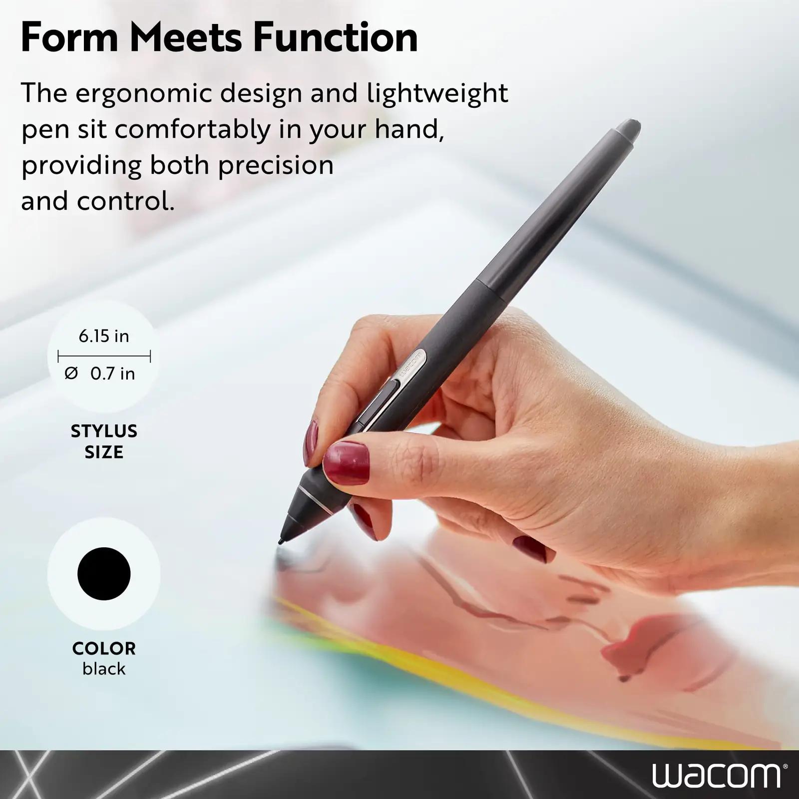 Wacom aluminiumist Pro Pen 2 – täpne joonistuspliiats KP504E – lisavaade