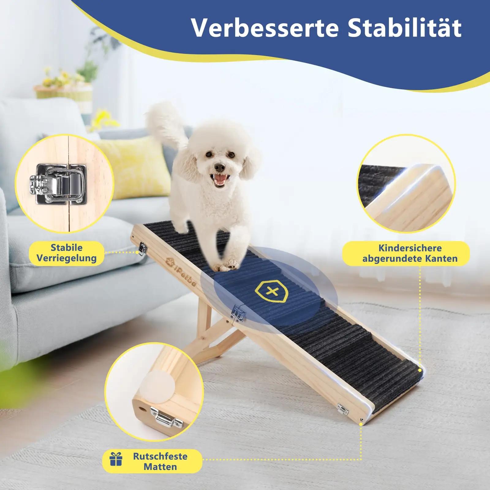 IPETBA must kokkupandav koeraramp voodile ja diivanile — kerge – pilt 7