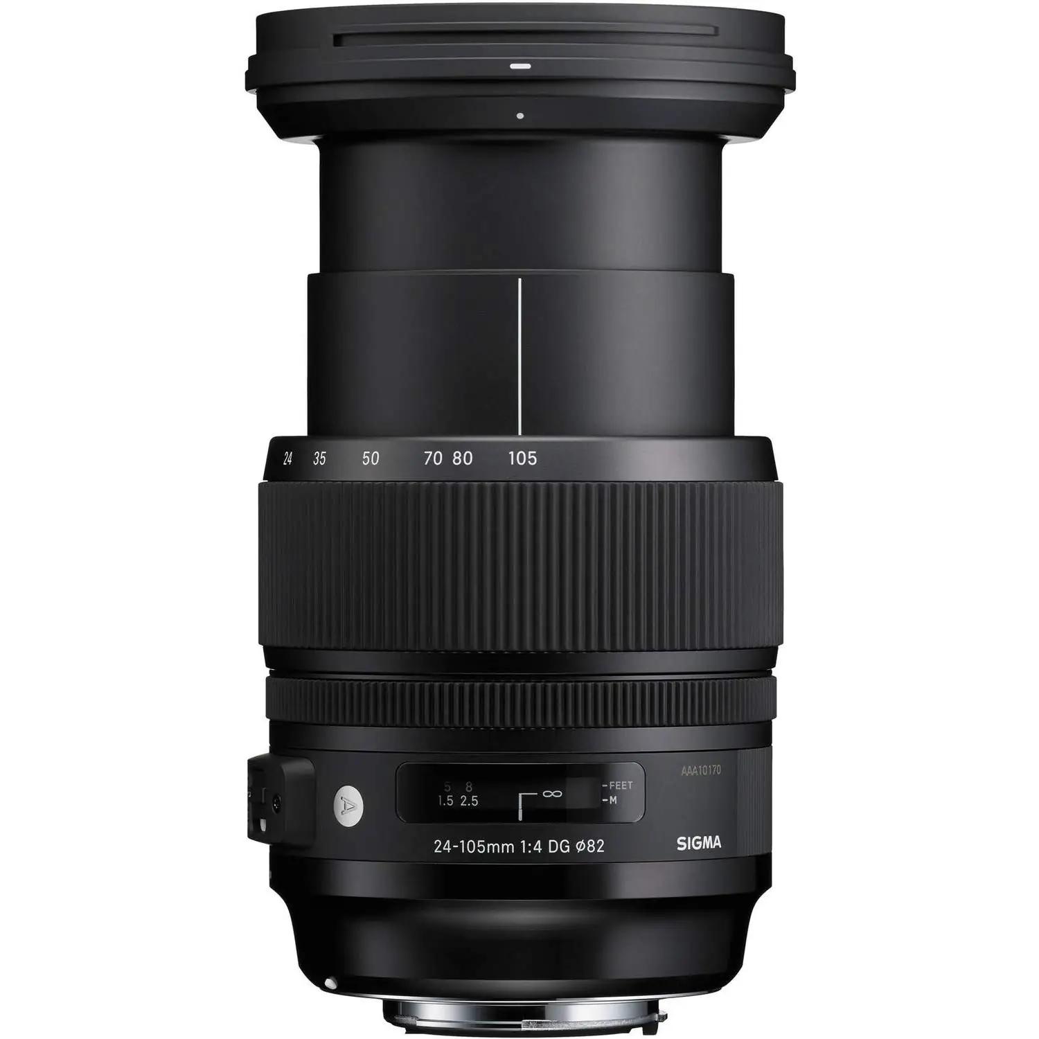 Sigma kinkepärane 24–105mm F4 Art objektiiv Nikonile – detailne vaade