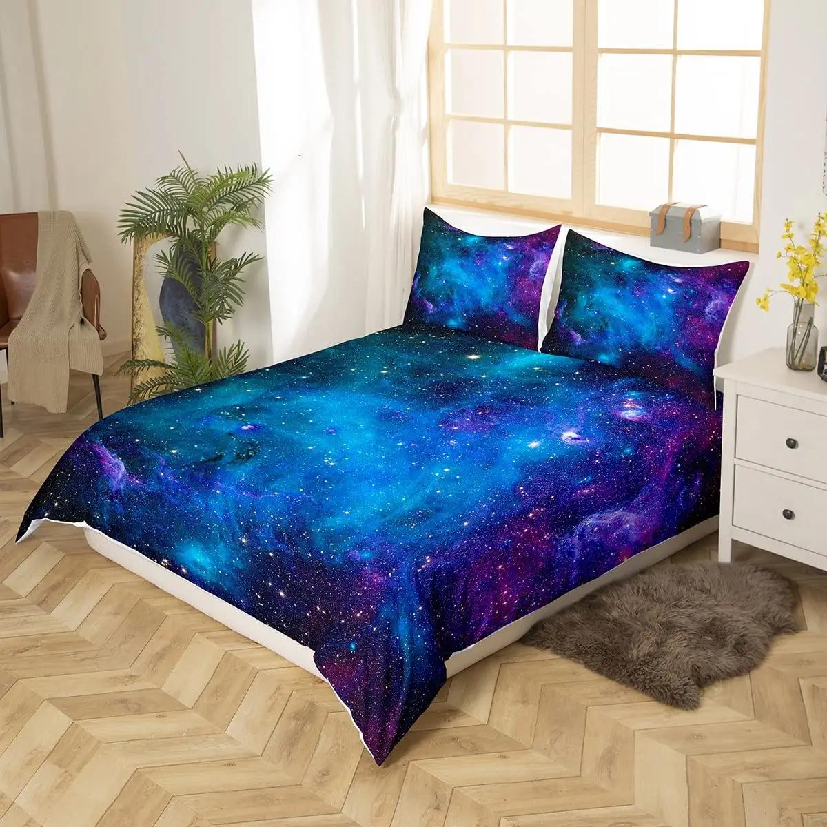 Homewish mikrofibrist galaktika voodipesukomplekt – 220×240 cm – pakend ja tarvikud