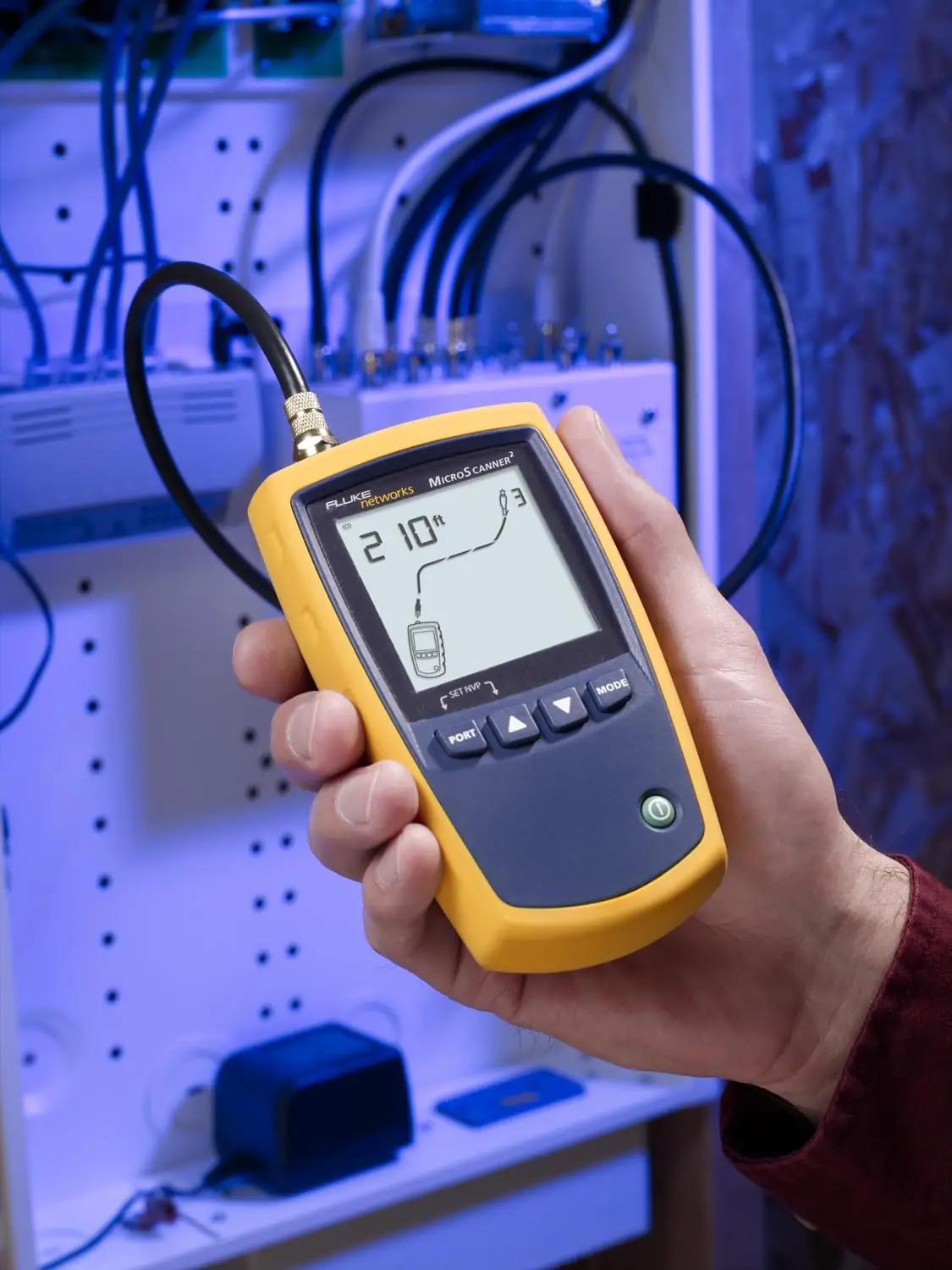 Fluke Networks vastupidav kaabli­tester MS2-100 – täpne mõõtmine – pilt 7