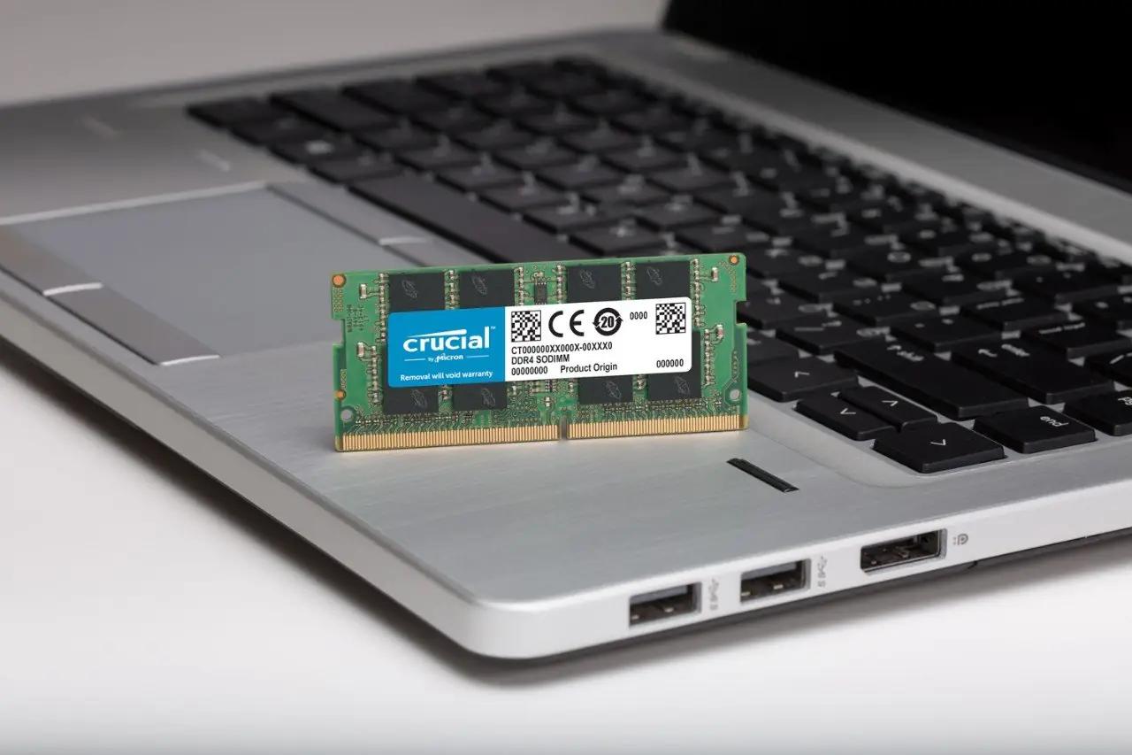 Crucial 16GB DDR4 sülearvuti mälu — usalduslik jõudlus – detailne vaade