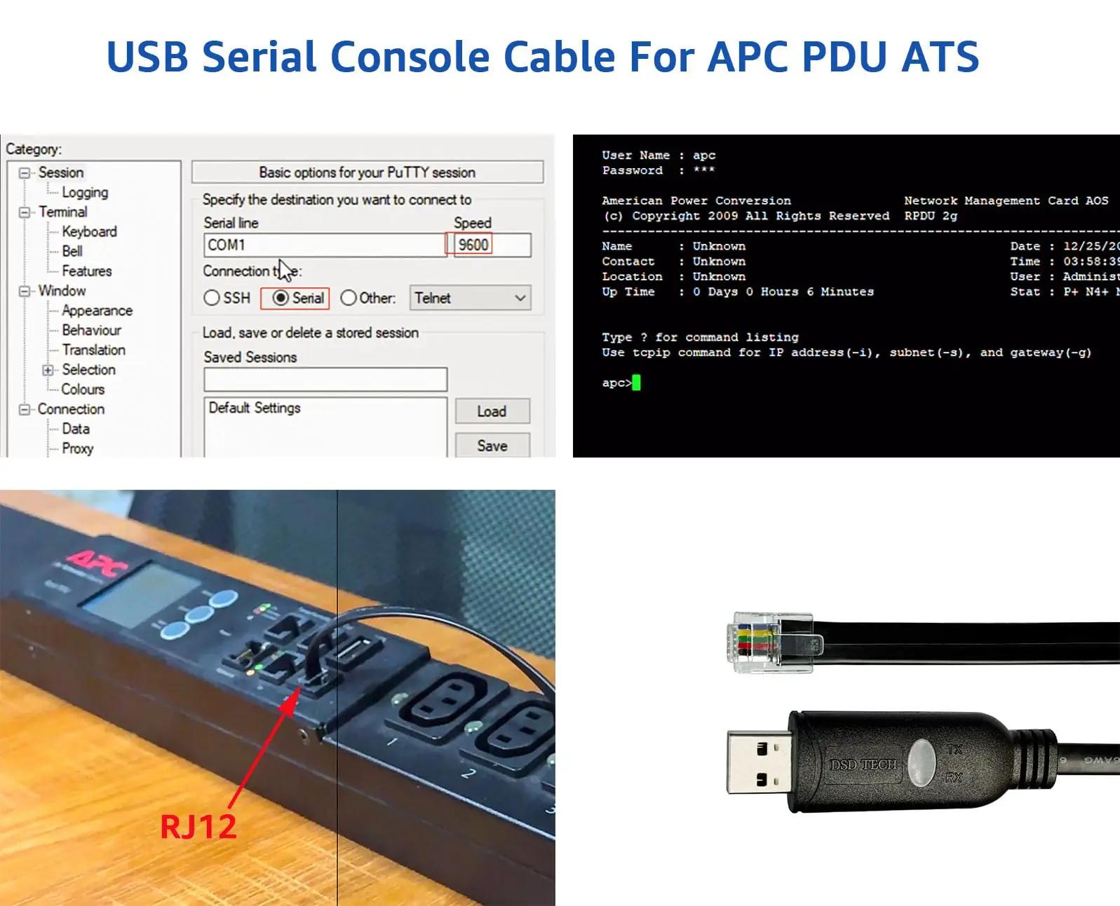 DSD TECH USB-serialkaabel – vastupidav ühendus kommunikatsiooniks – detailne vaade
