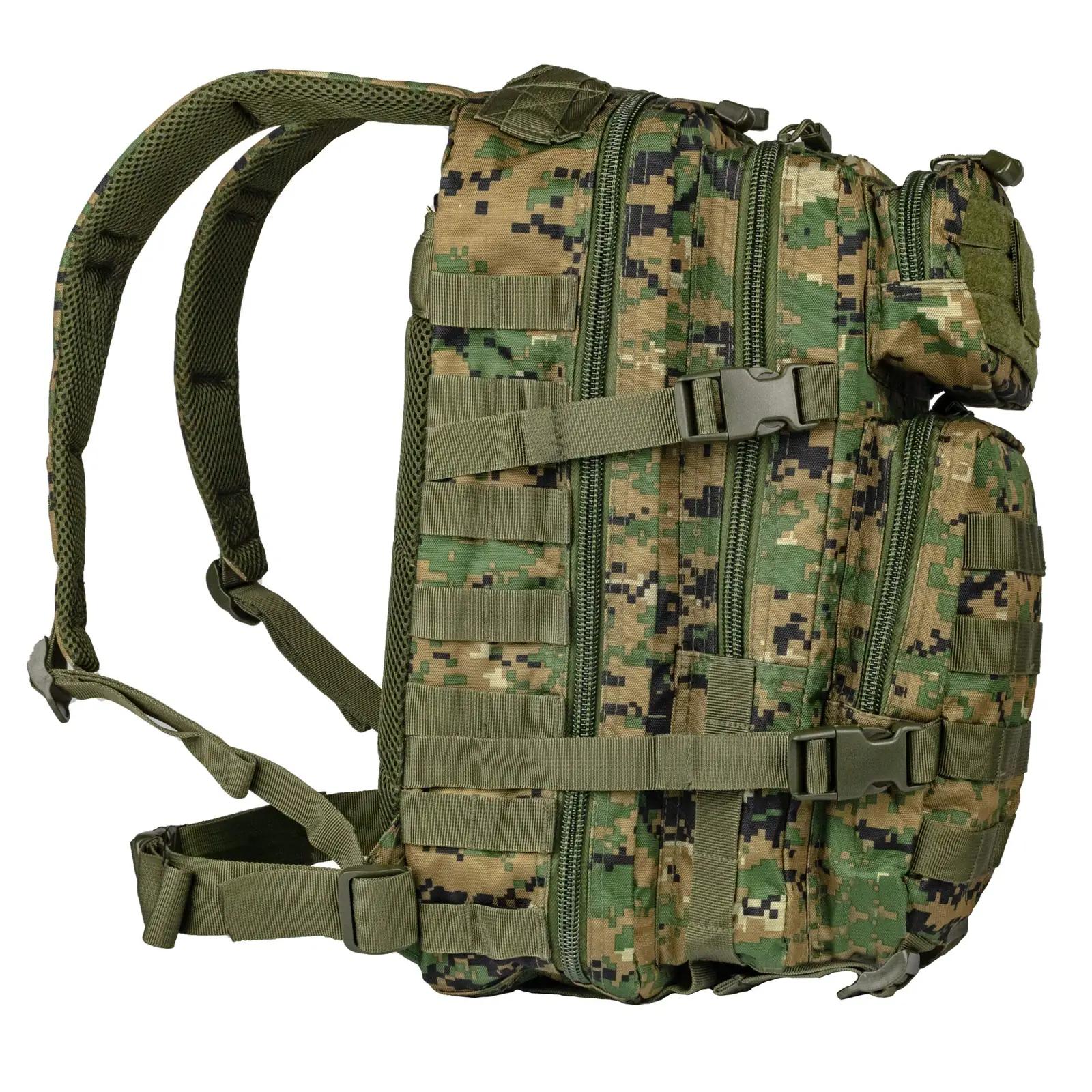 Mil-Tec vastupidav polüester seljakott – väike Assault Pack – pakend ja tarvikud