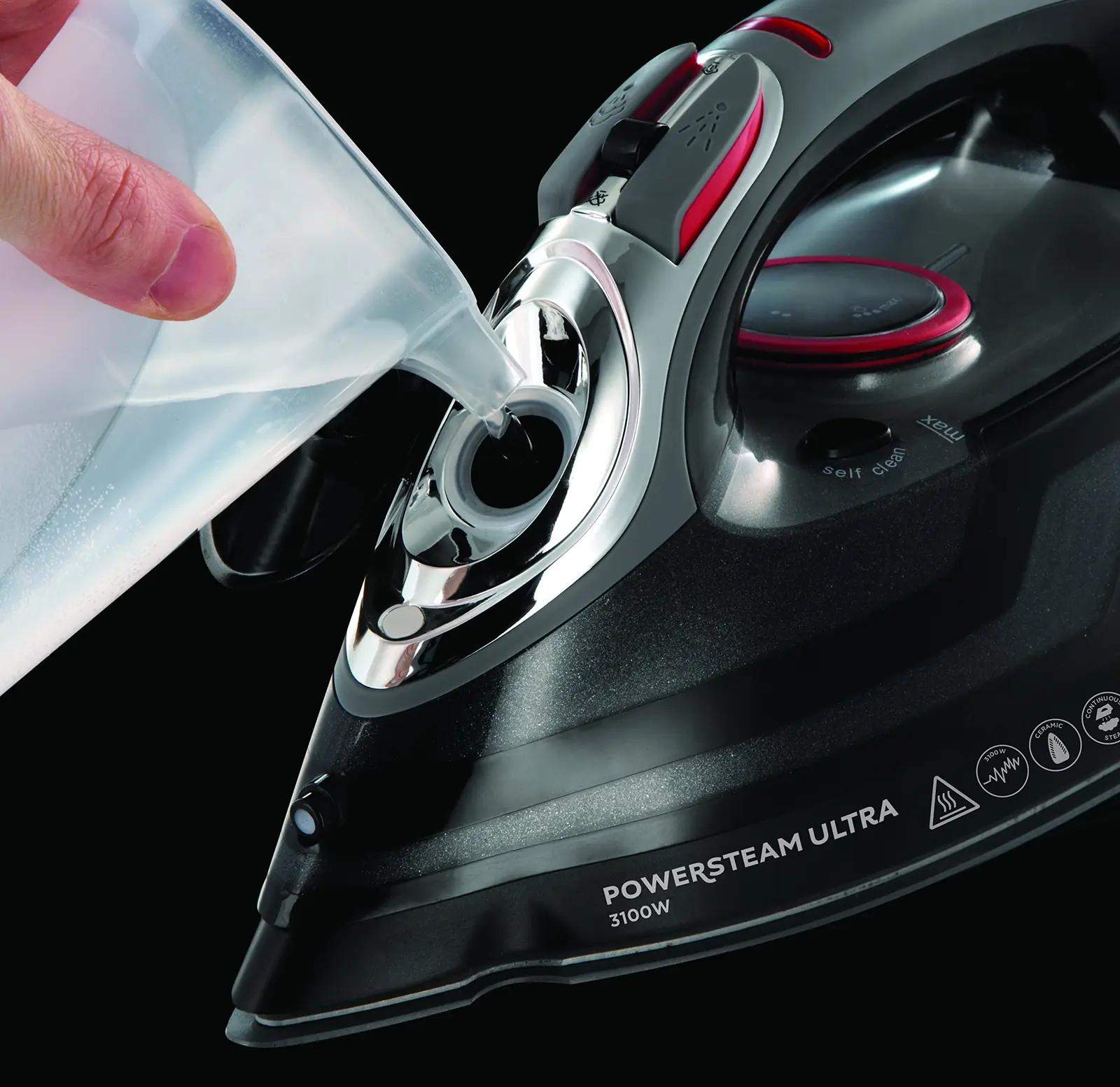Russell Hobbs võimas aurubügeleja keramikpõhjaga — kiire DIY – pakend ja tarvikud