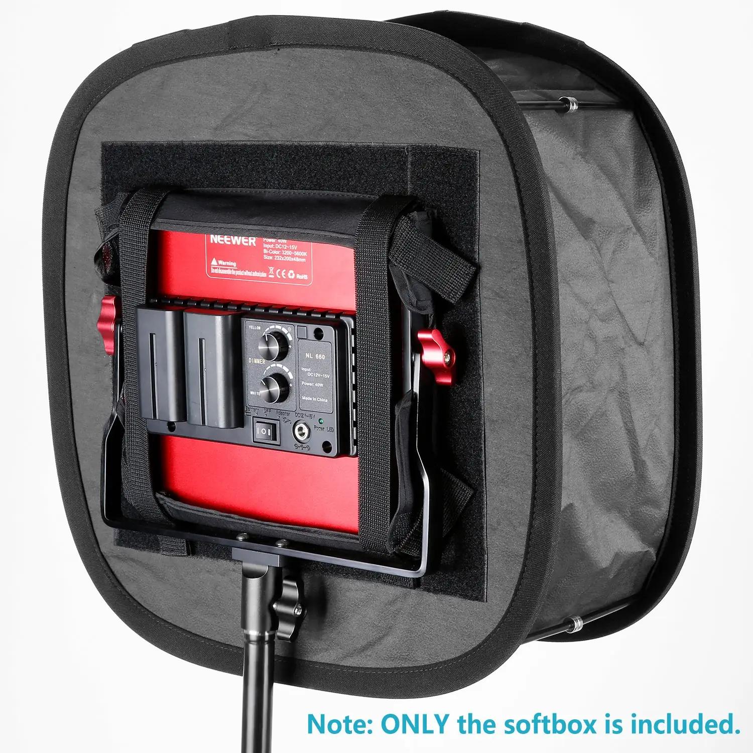 NEEWER pehme softbox NS-660 kahepakis stuudiovalgustuseks – pilt 6