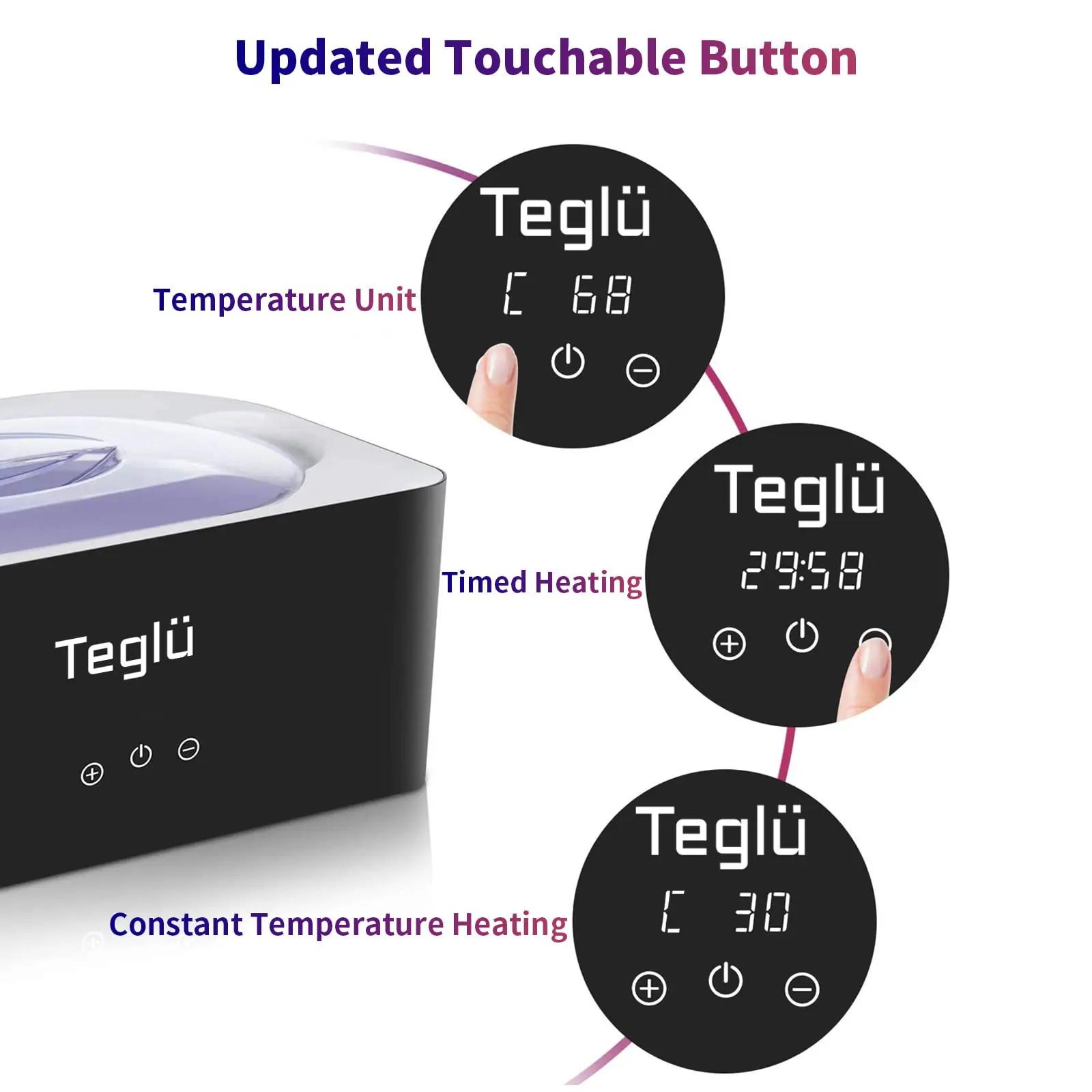 Teglu parafiinvann kätele ja jalgadele – 4L, must elegantne – kasutusnäide