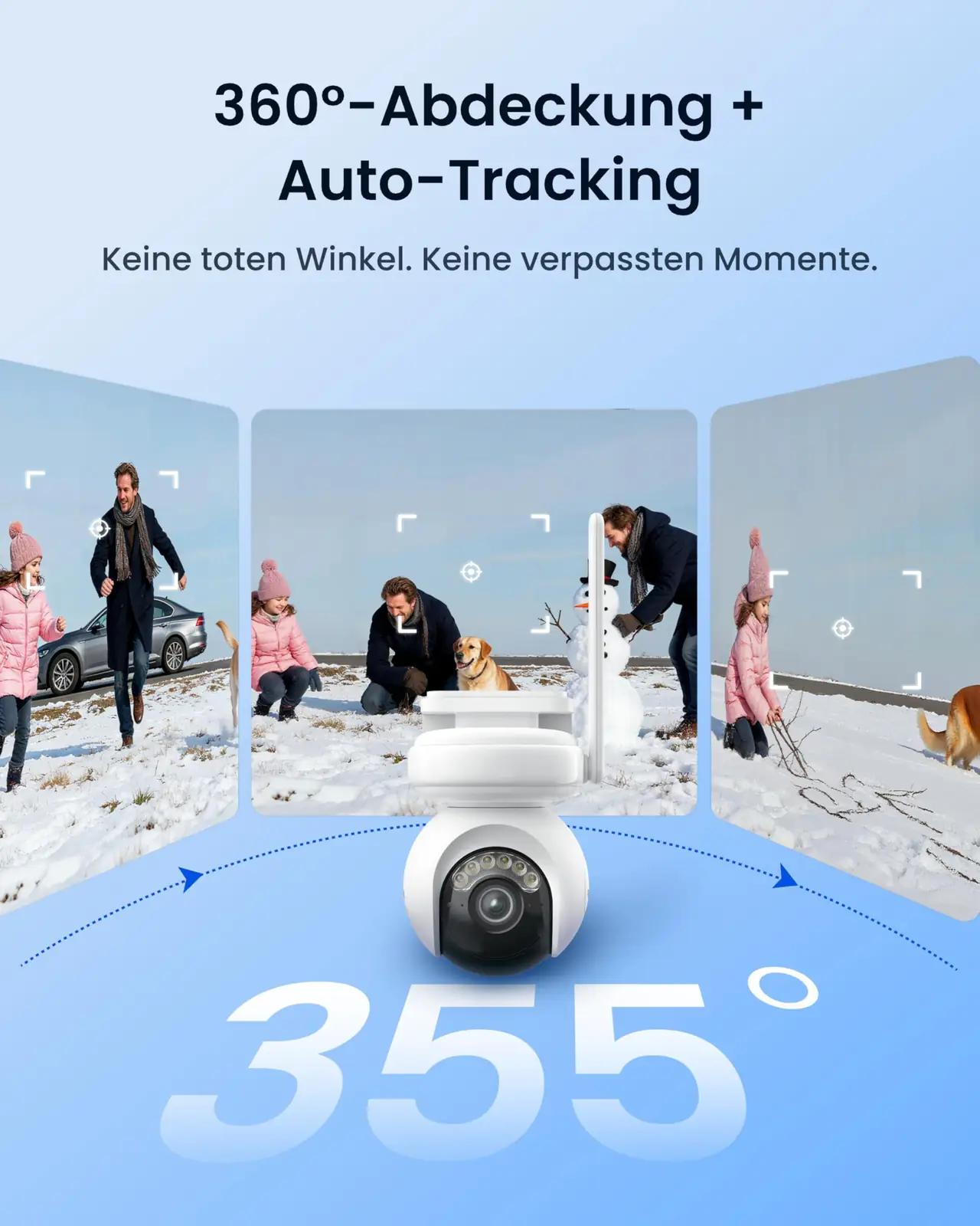 Reolink väliskaamera 4K päikesepaneeliga — vastupidav valve – pakend ja tarvikud