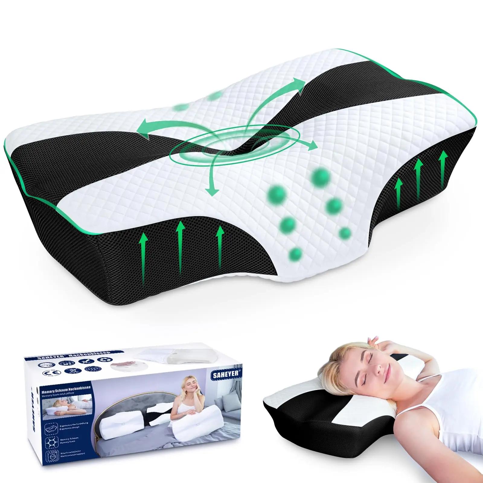 SAHEYER mäluga ergonomiline kaelapadi – mugav uni
