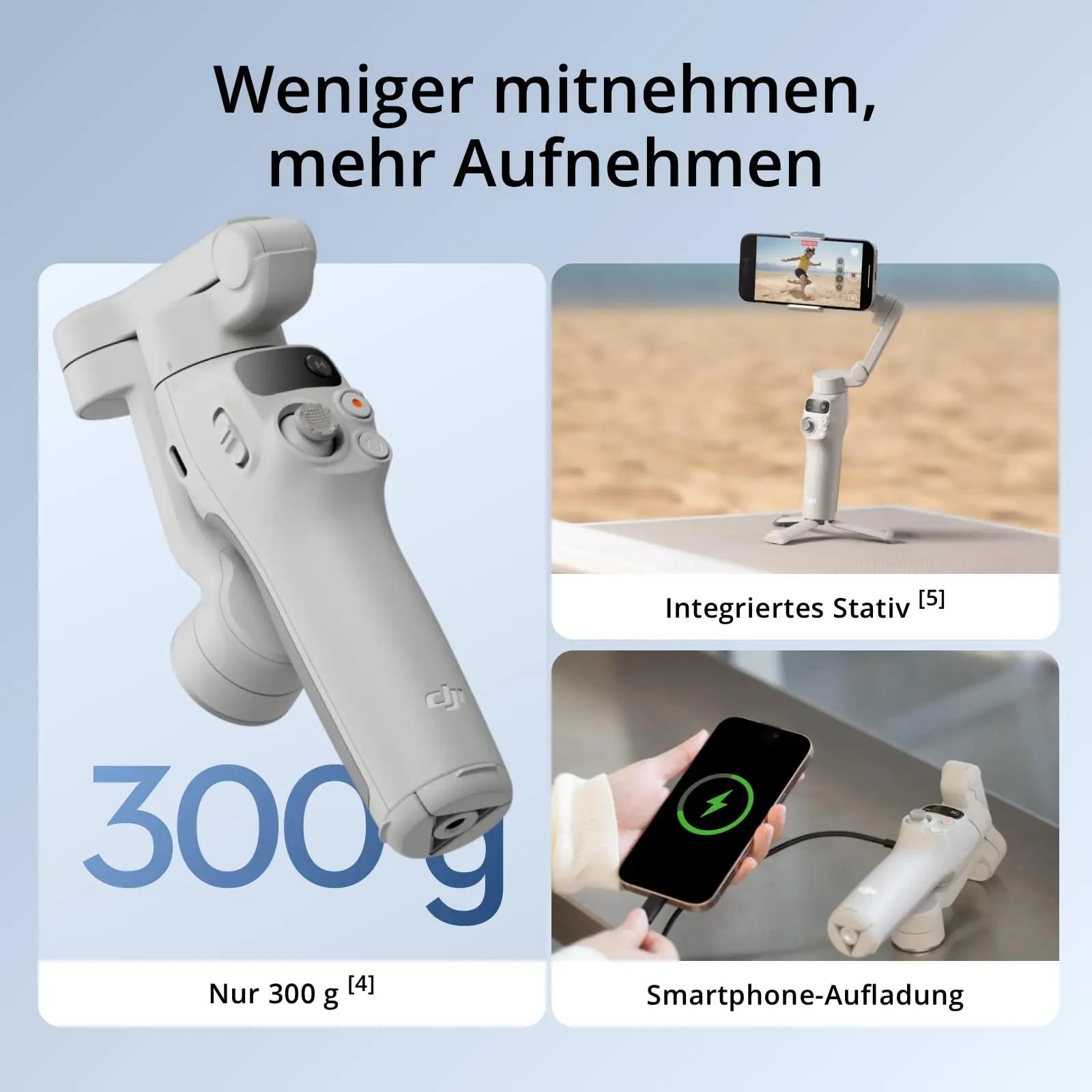 DJI kerge 3-teljeline gimbal iPhone’ile ja Androidile – pilt 6