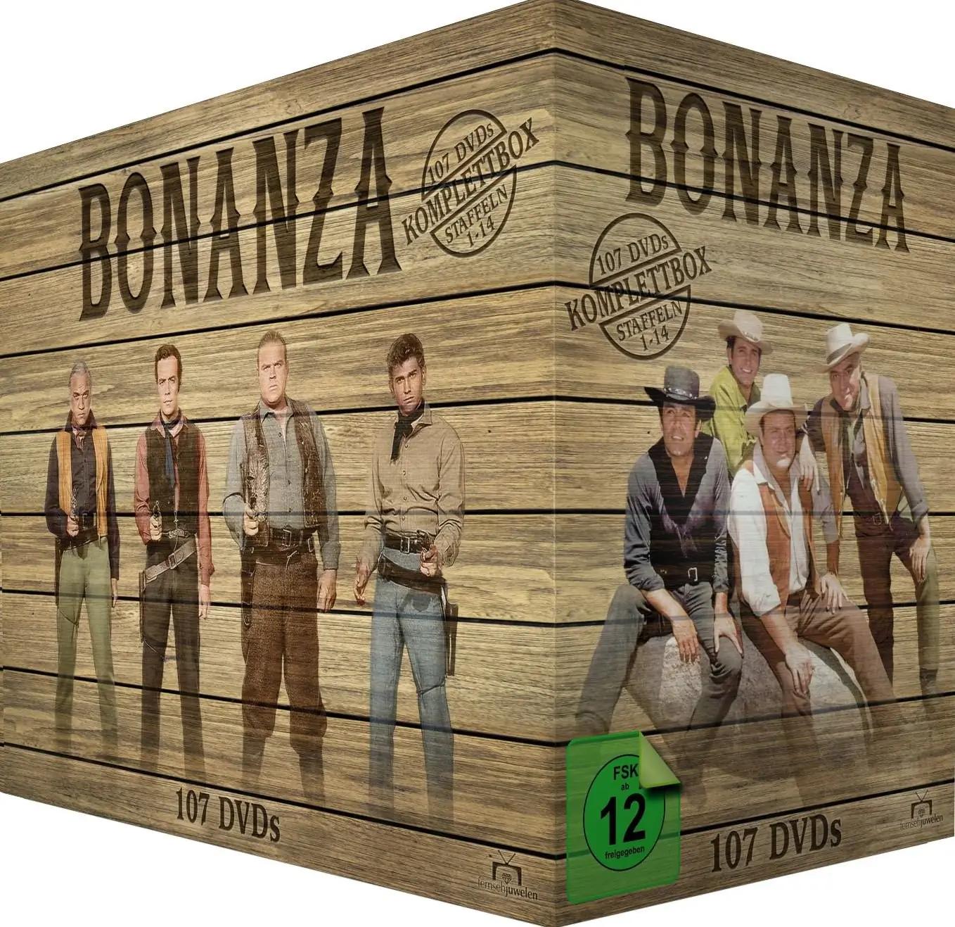 AL!VE AG Bonanza komplektbox — kõik 14 hooaega kingiks – pakend ja tarvikud