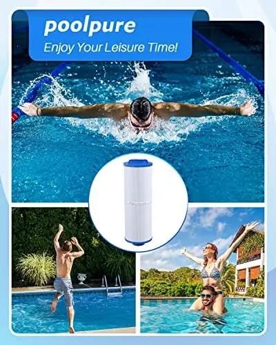 POOLPURE spa-filtrid kahele basseinile — vastupidav 2-pack – pakend ja tarvikud