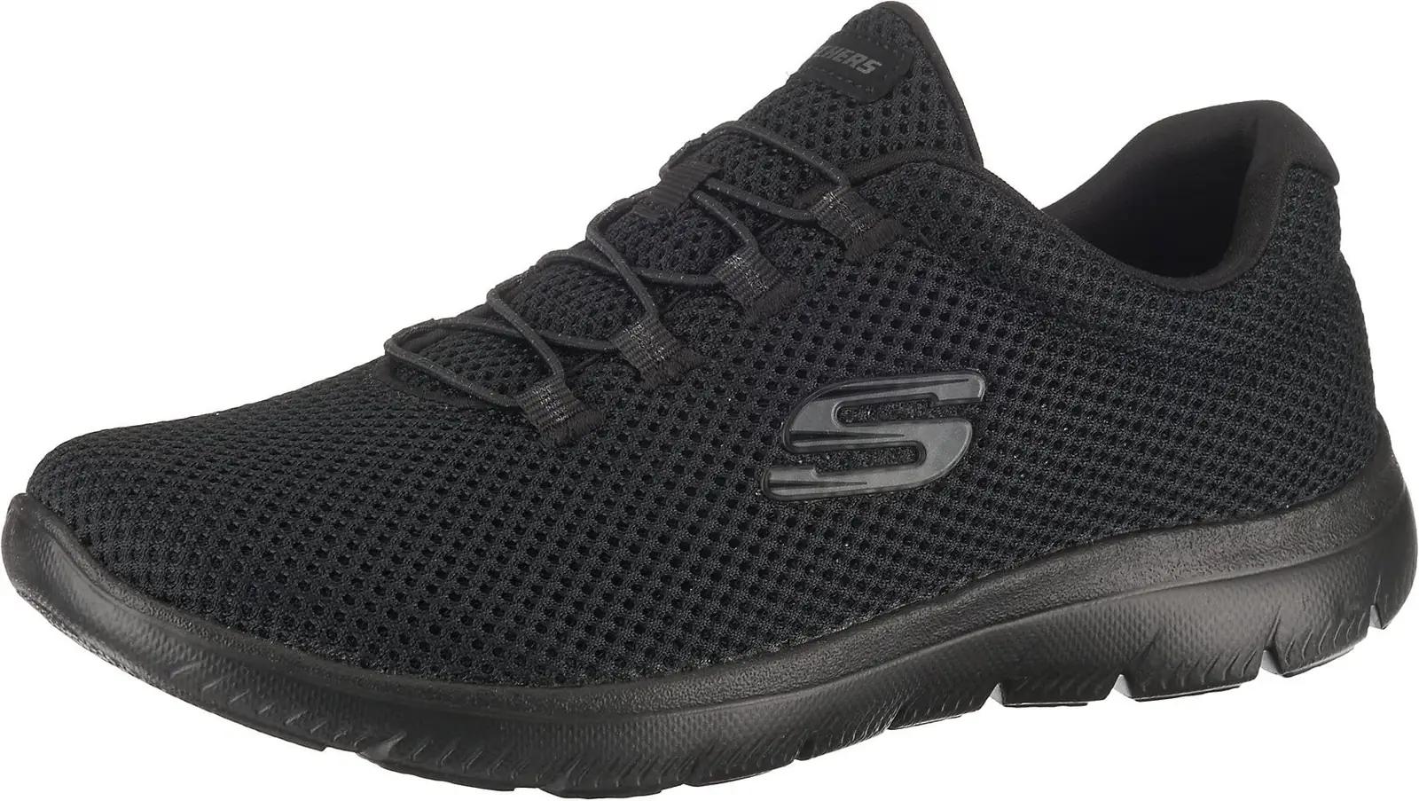 Skechers must polyester nurgapealne vabaajajalats