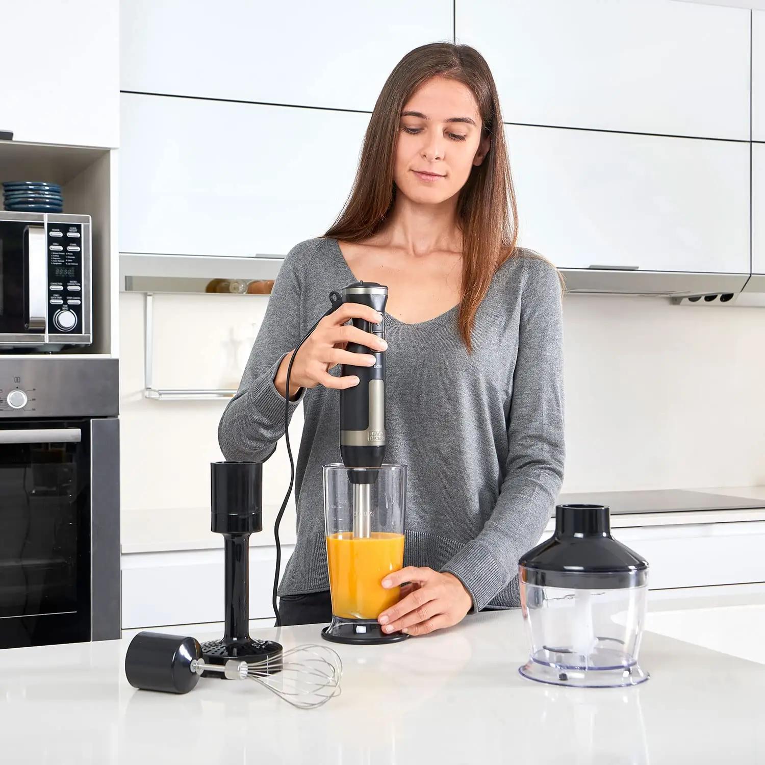 BLACK+DECKER roostevaba käesegisti – võimas 1500W, 4 tarvikut – pilt 7