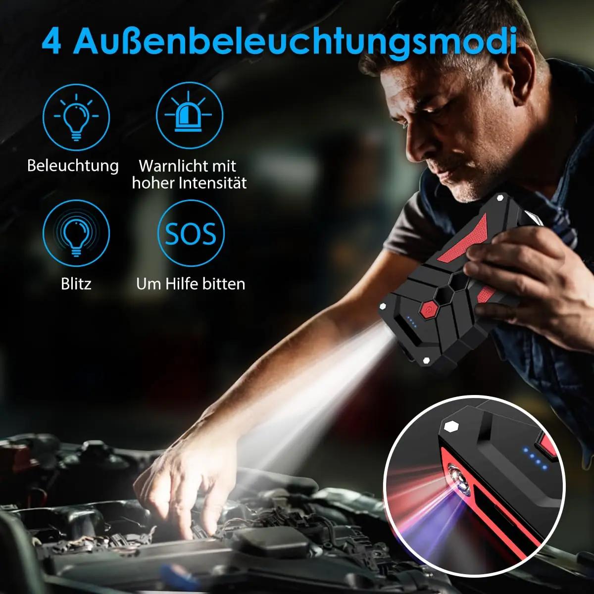 BIUBLE JS001 starthilfeseadmed – detailne lähivaade