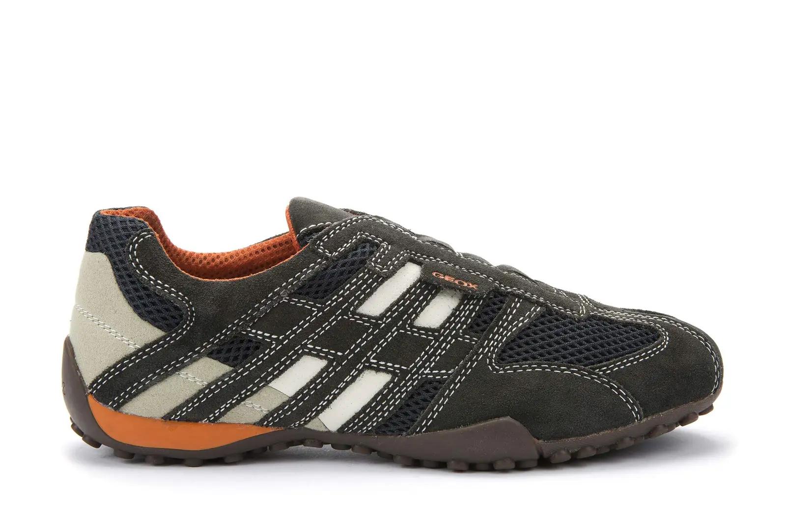 Geox hingav nahk- ja võrksneaker — mugav igapäevaks – pakend ja tarvikud