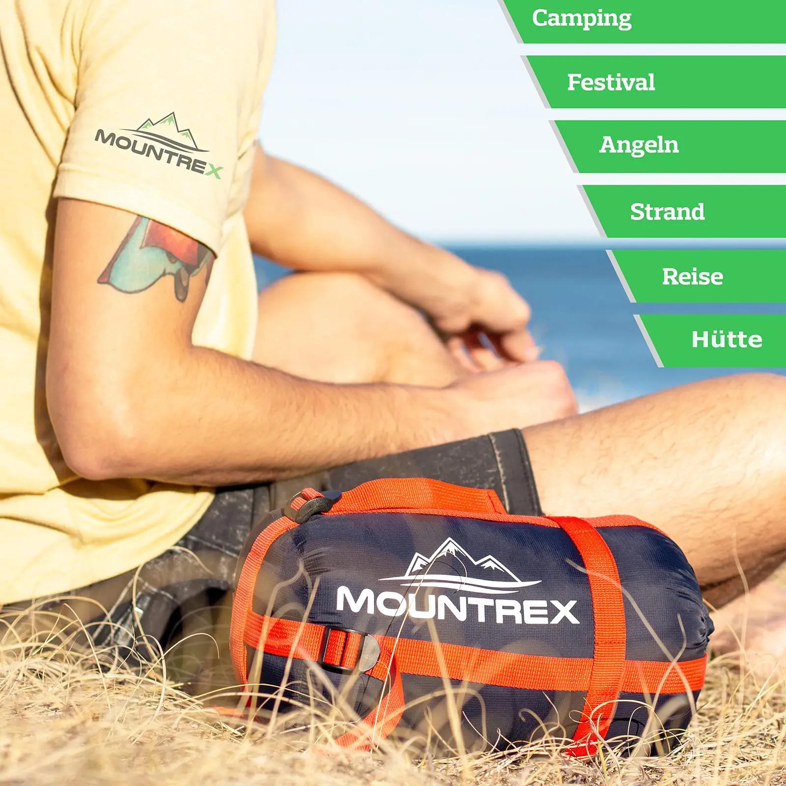 MOUNTREX kerge suvine magamiskott — kompaktne ja soe – pilt 8