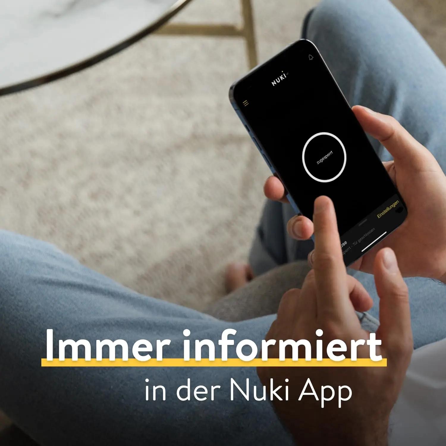 NUKI nutikas uksesensor silikoonist — töökindel teavitus – lisavaade