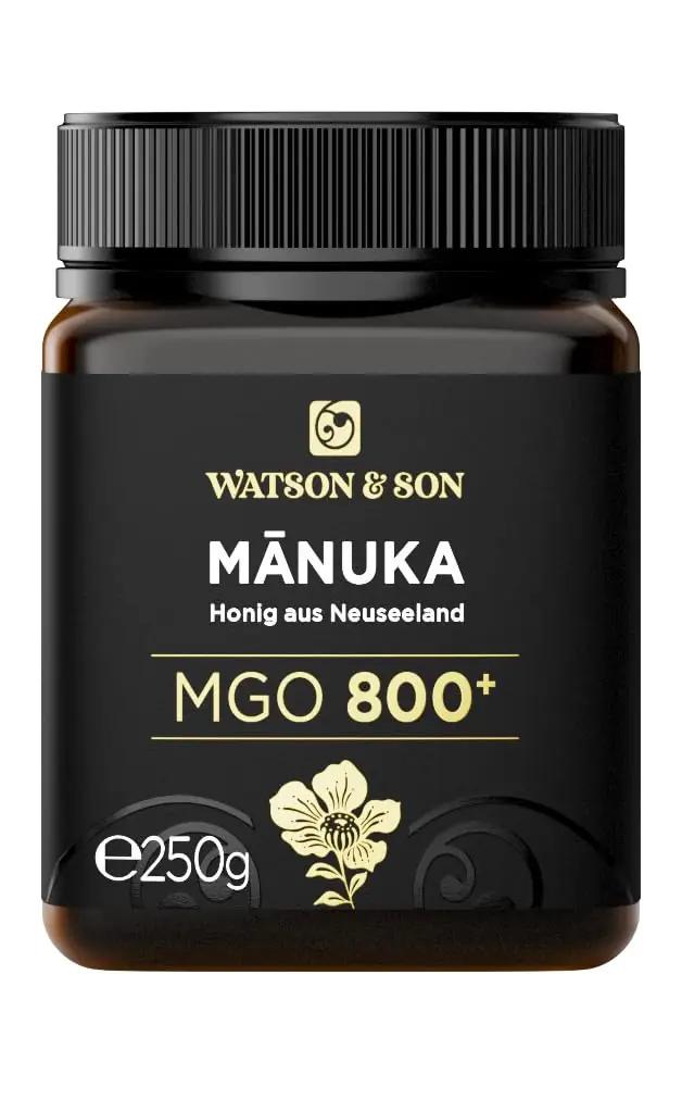 Watson & Son WAT-MANUKA-HONEY-DE-800-250G toit ja joogid – toote esivaade