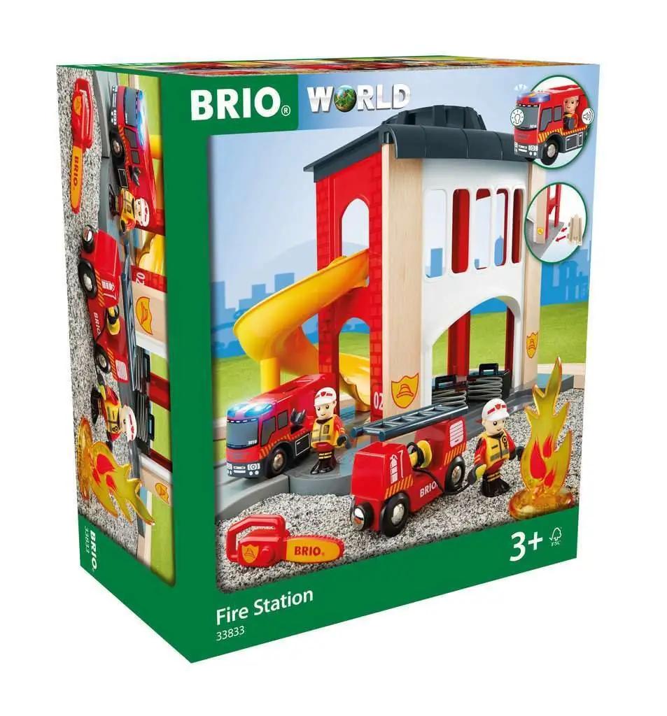 BRIO puidust tuletõrjestation lastele – mänguline kingitus – pilt 8