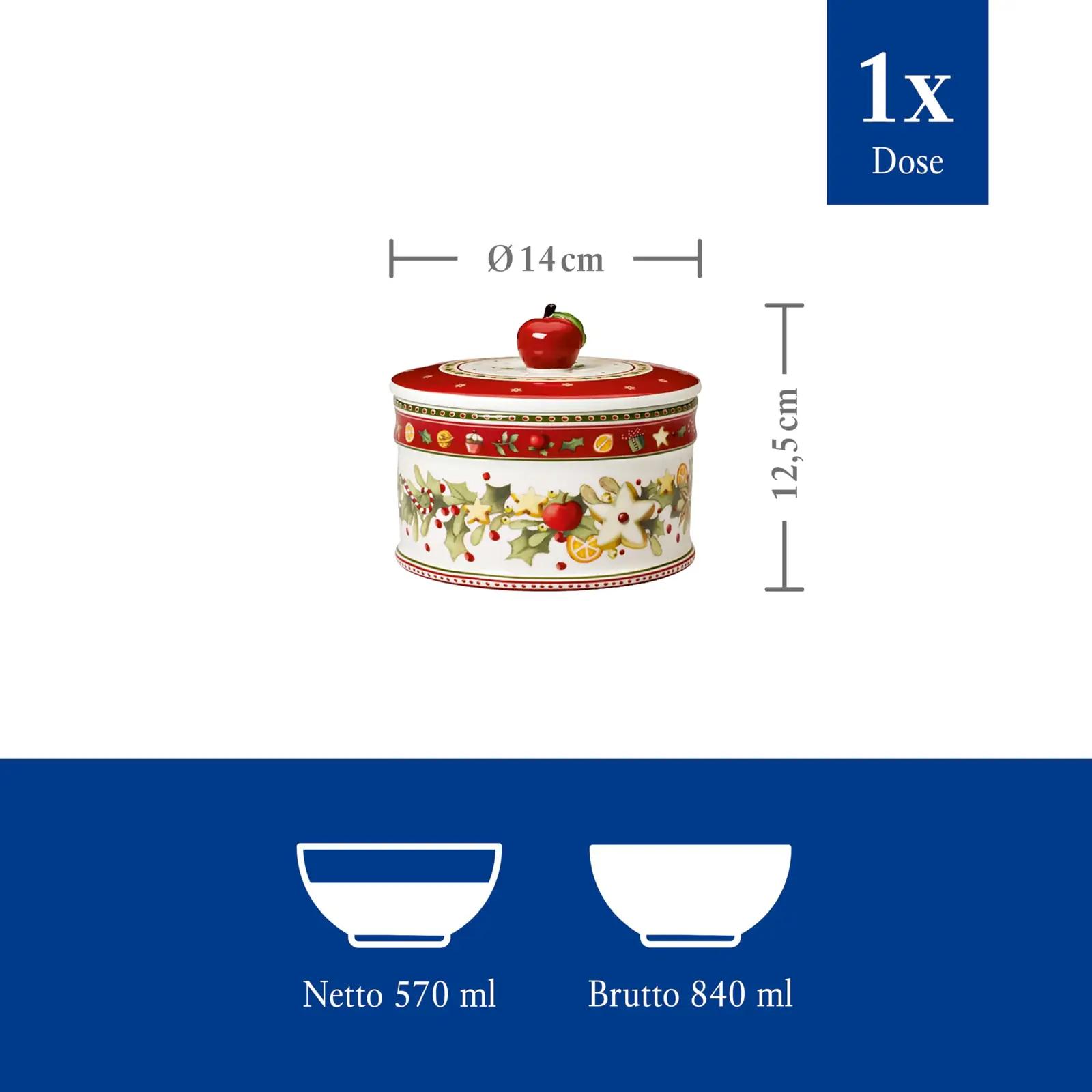 Villeroy & Boch premium keraamiline küpsisedose – kasutusnäide