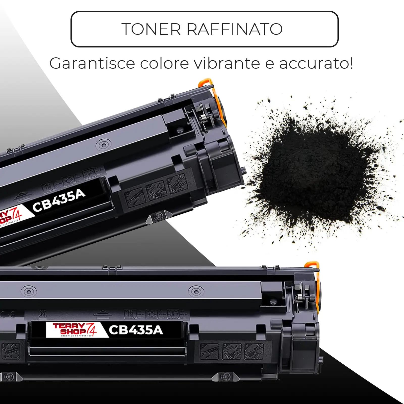 Terryshop74 must kompatibeltu toner CB435A – oluline kontoritarve – lisavaade