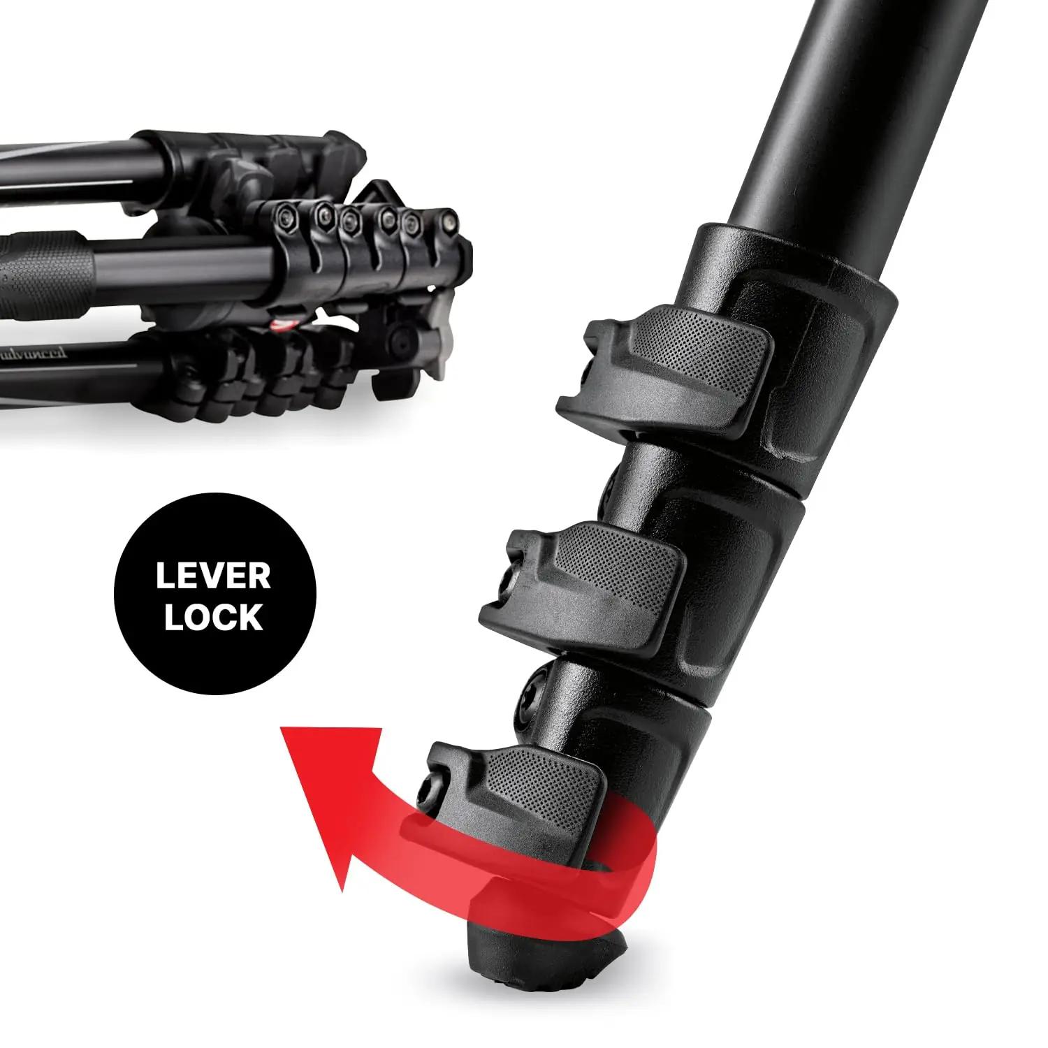 Manfrotto alumiinium reisistatiiv – kompaktne ja vastupidav – pilt 6