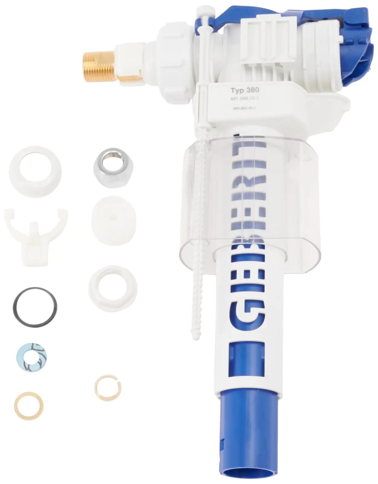 Geberit GEB240700001 ventiilid – detailne lähivaade