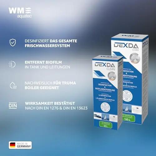 WM aquatec hügieenikomplekt veesüsteemidele — puhastus ja kaitse – kasutusnäide