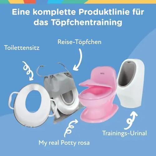 Nuby lapse potike ‘My Real Potty’ – realistlik loputusheli – pilt 16