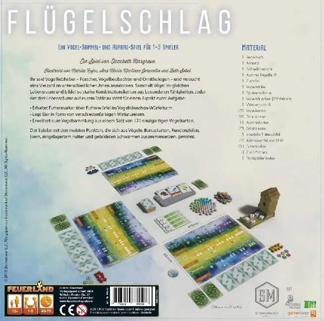 Flugelschlag lauamäng – loov linnukollektsioon pere jaoks – pilt 8