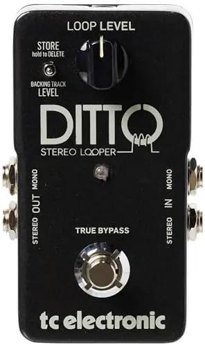 t.c electronic stereo looper – intuitiivne ringmängija kitarrile – detailne vaade