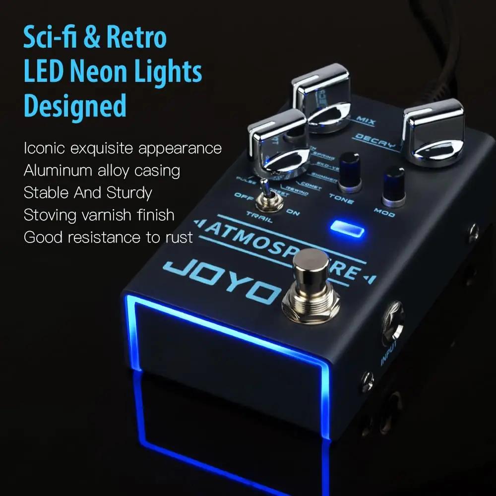 JOYO alumiinium reverb-pedaal kitarrile — atmosfääriline heli – pilt 6