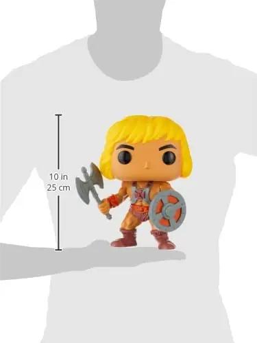 Funko vinyl-figuur He-Man 10″ – kogumiseks ja kingituseks – pakend ja tarvikud