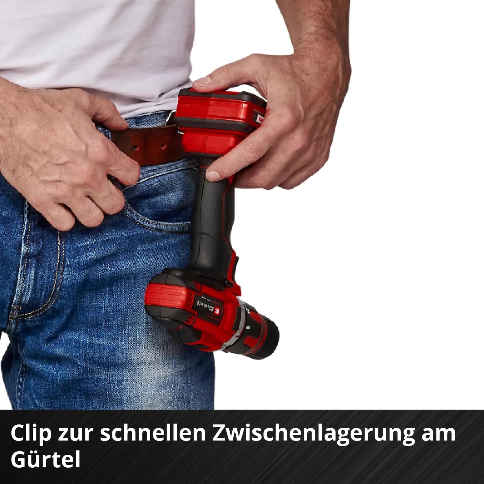 Einhell vastupidav aku-puurvasar — 18 V, 40 Nm tööriist – pilt 6