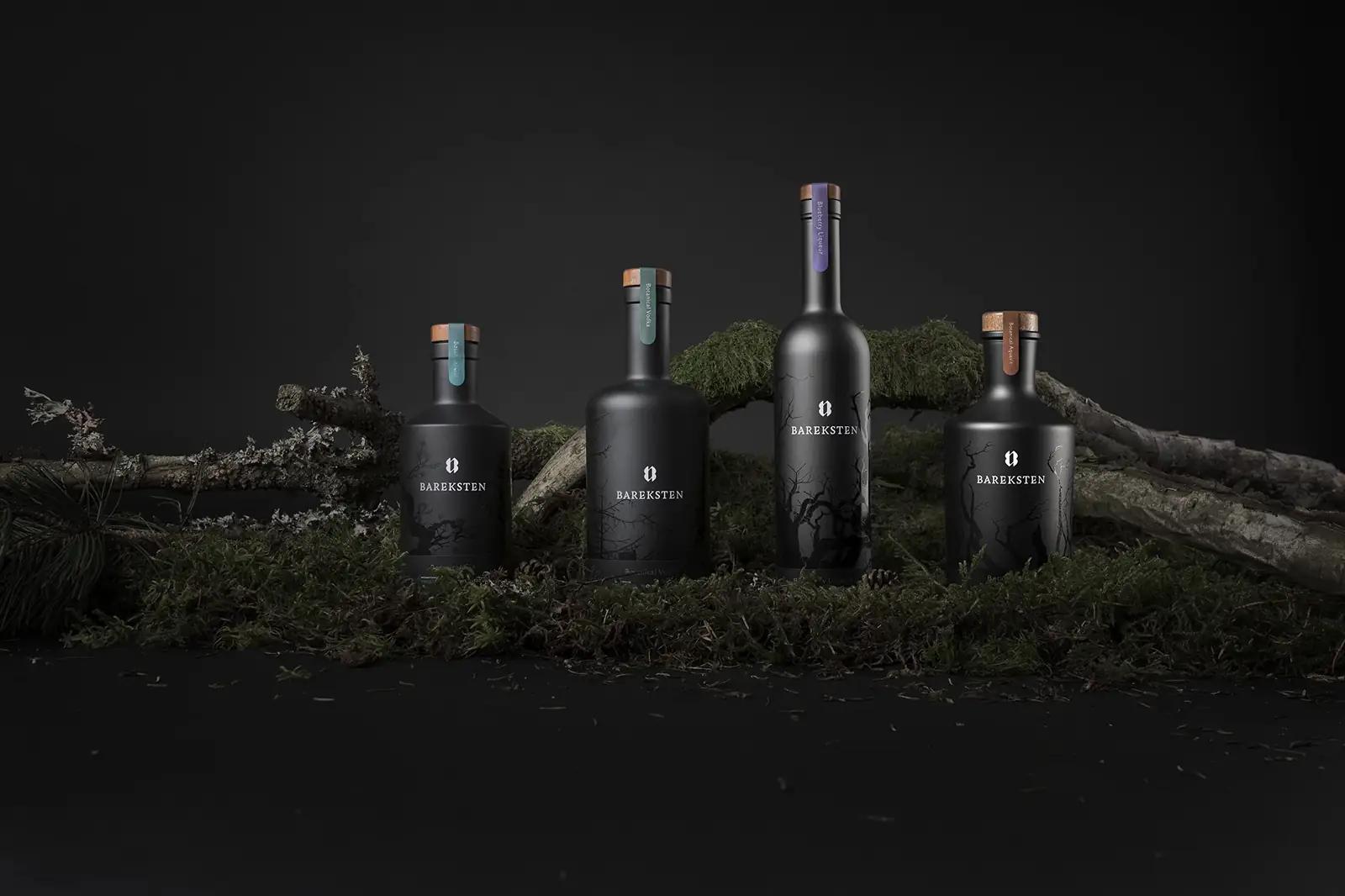 Bareksten taimne gin 1000 ml — naturaalsed botaanikalõhnad – detailne vaade
