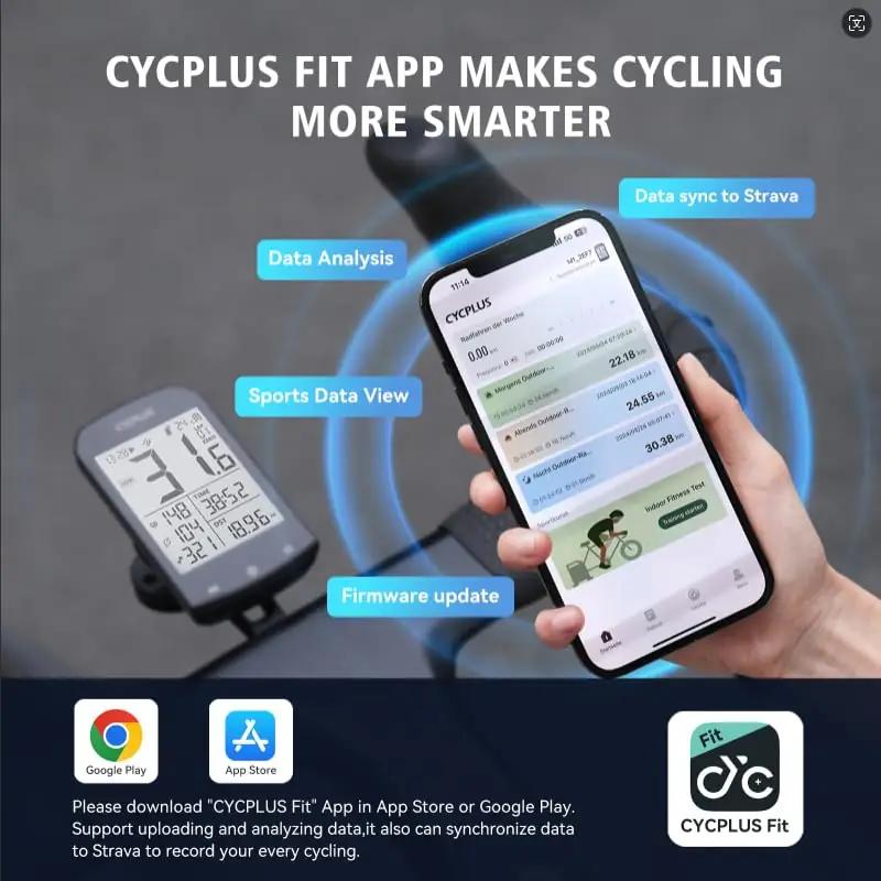 CYCPLUS veekindel jalgrattaarvuti M1+Z1 – täpne sõidunäitaja – pilt 7