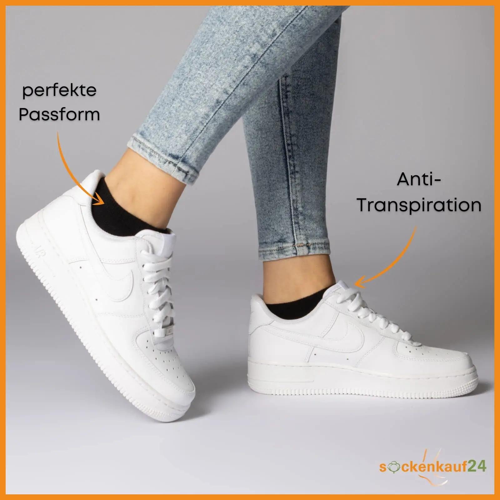 sockenkauf24 puuvillased sneaker-sokid – mugav komplekt 30 paari – pakend ja tarvikud
