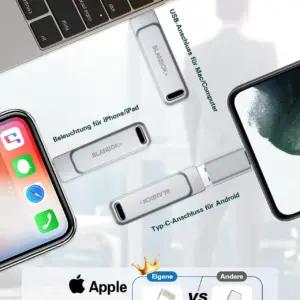 BLANBOK+ 799793771197 usb-mälupulgad – detailne lähivaade