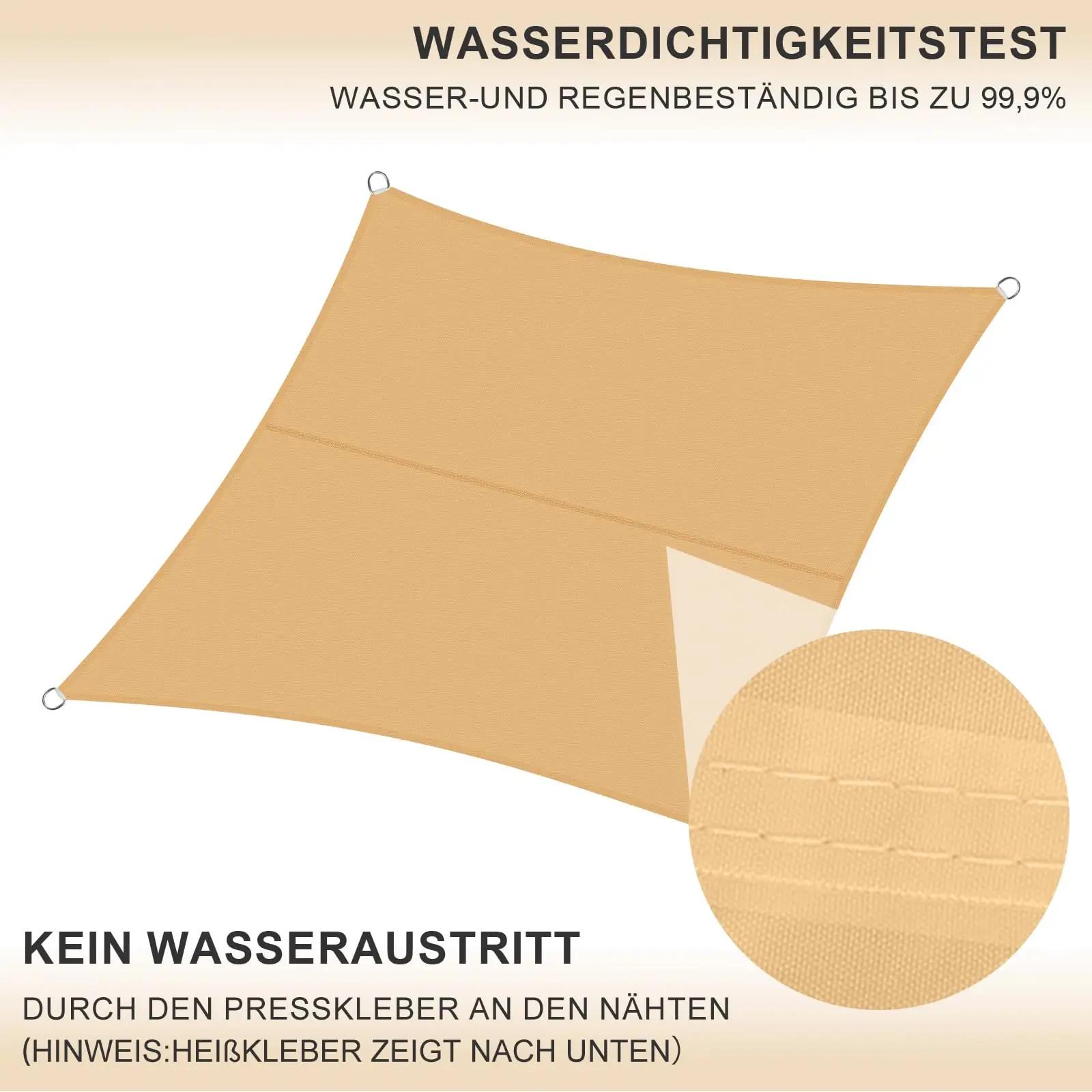 HENG FENG vastupidav päikesekatus 3×4 m – UV-kaitse – pilt 7