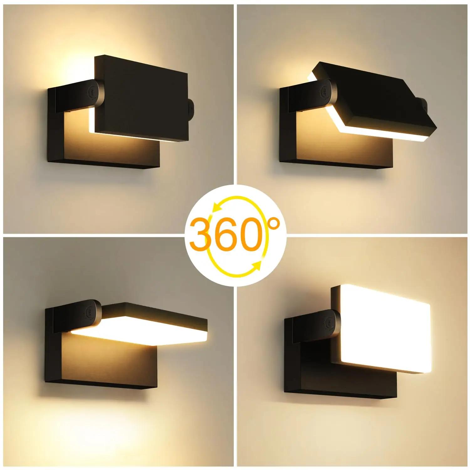 ledmo alumiiniumist 60W välisvalgusti — sobib terrassile ja sisse – pakend ja tarvikud