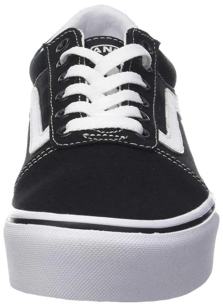 Vans platvormjalatsid kangast ülaosaga — mugav ja stiilne – kasutusnäide
