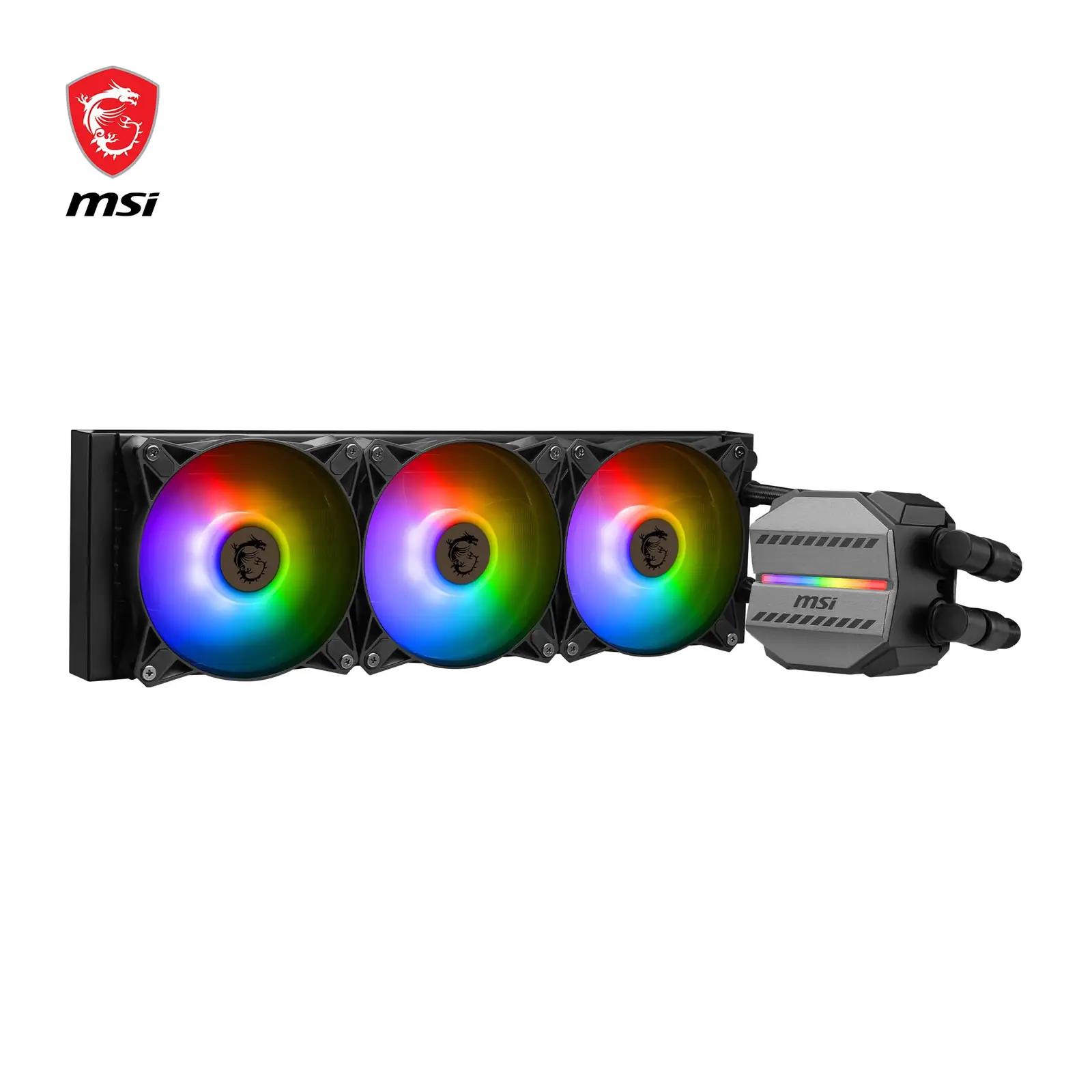 MSI MAG CORELIQUID M360 must AIO veejahuti CPU jaoks – detailne vaade