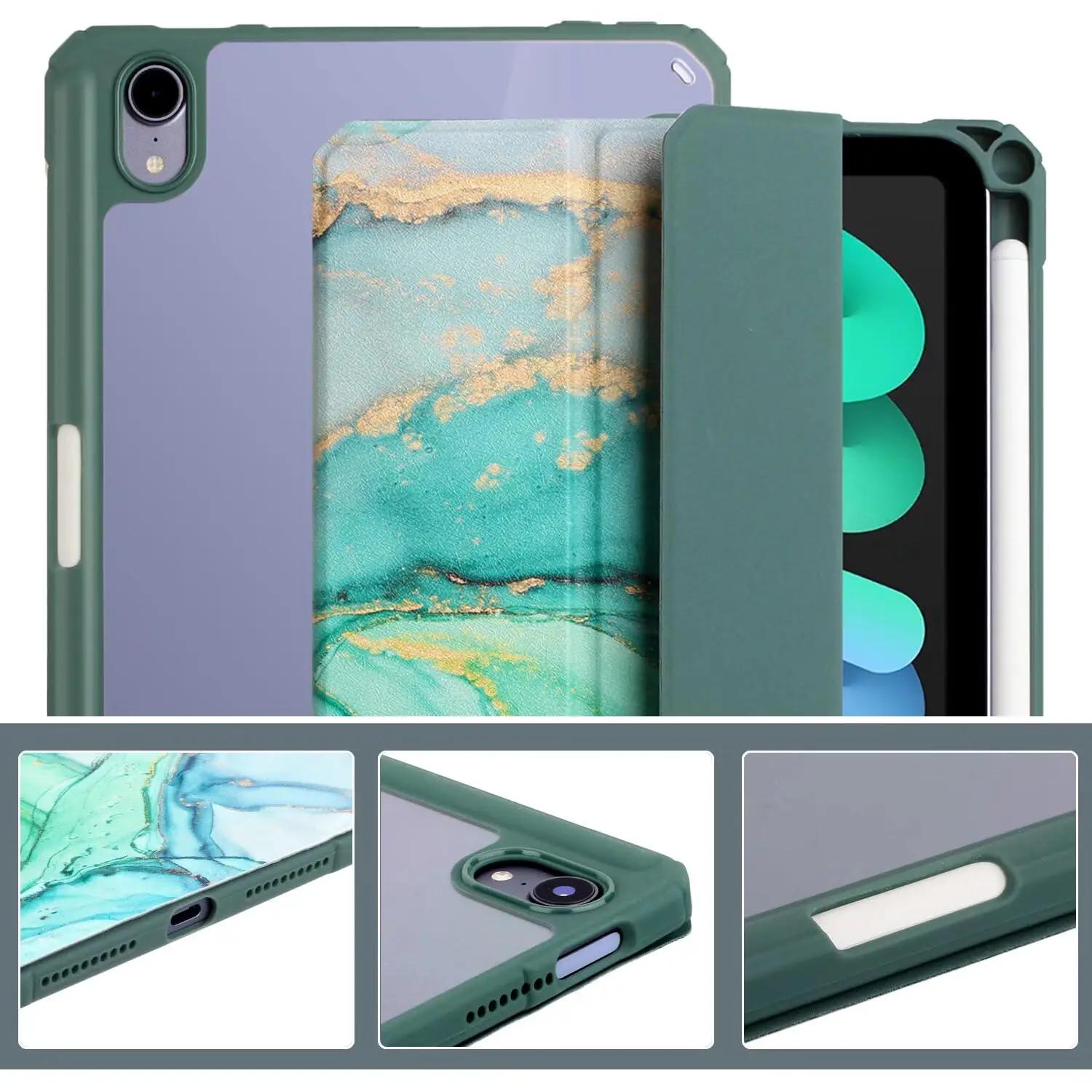 Fancity mint kunstnahast iPad mini 6 kaitsekott — trifold – pilt 6