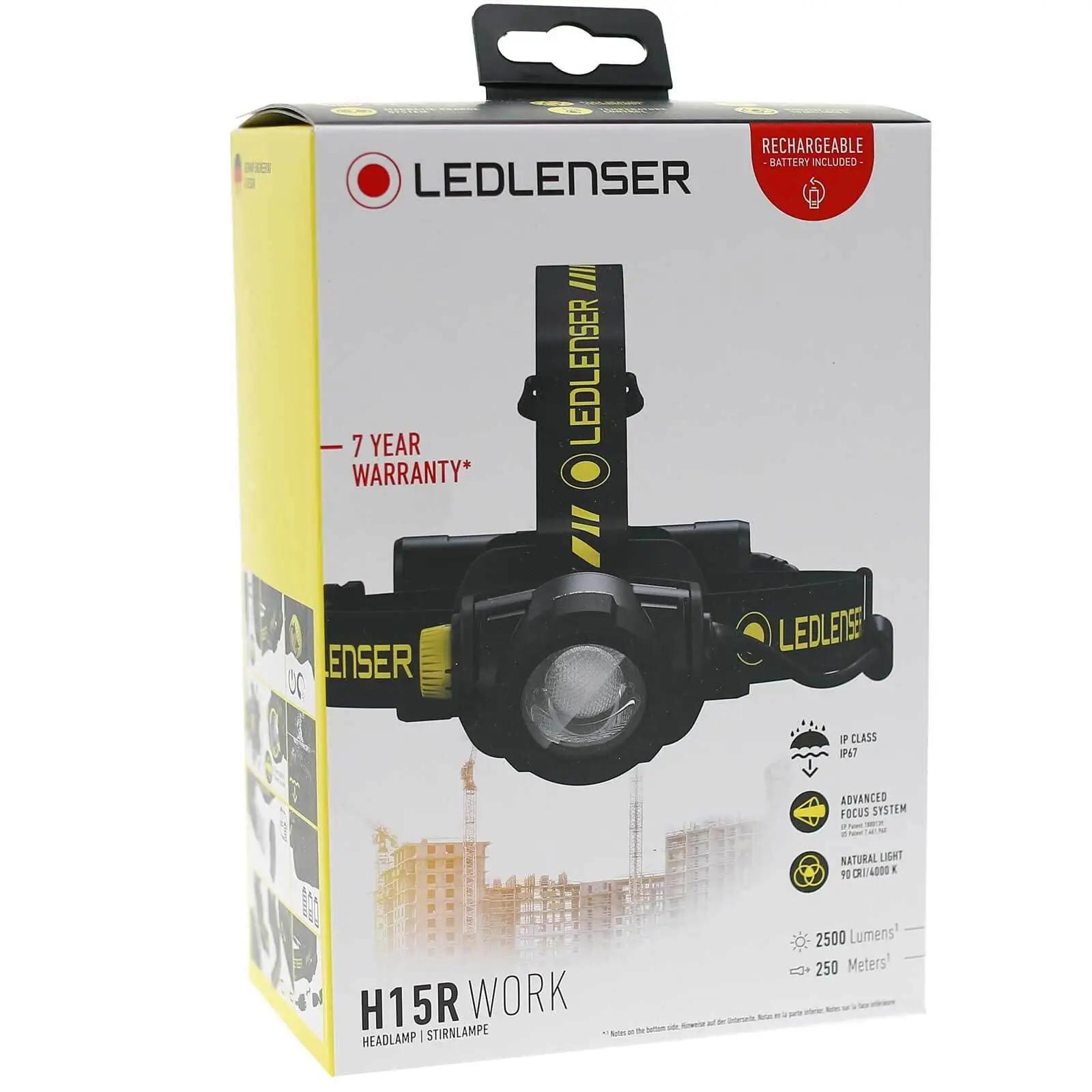 Ledlenser H15R Work tugev alumiiniumist pealamp tööks ja matkaks – pilt 6