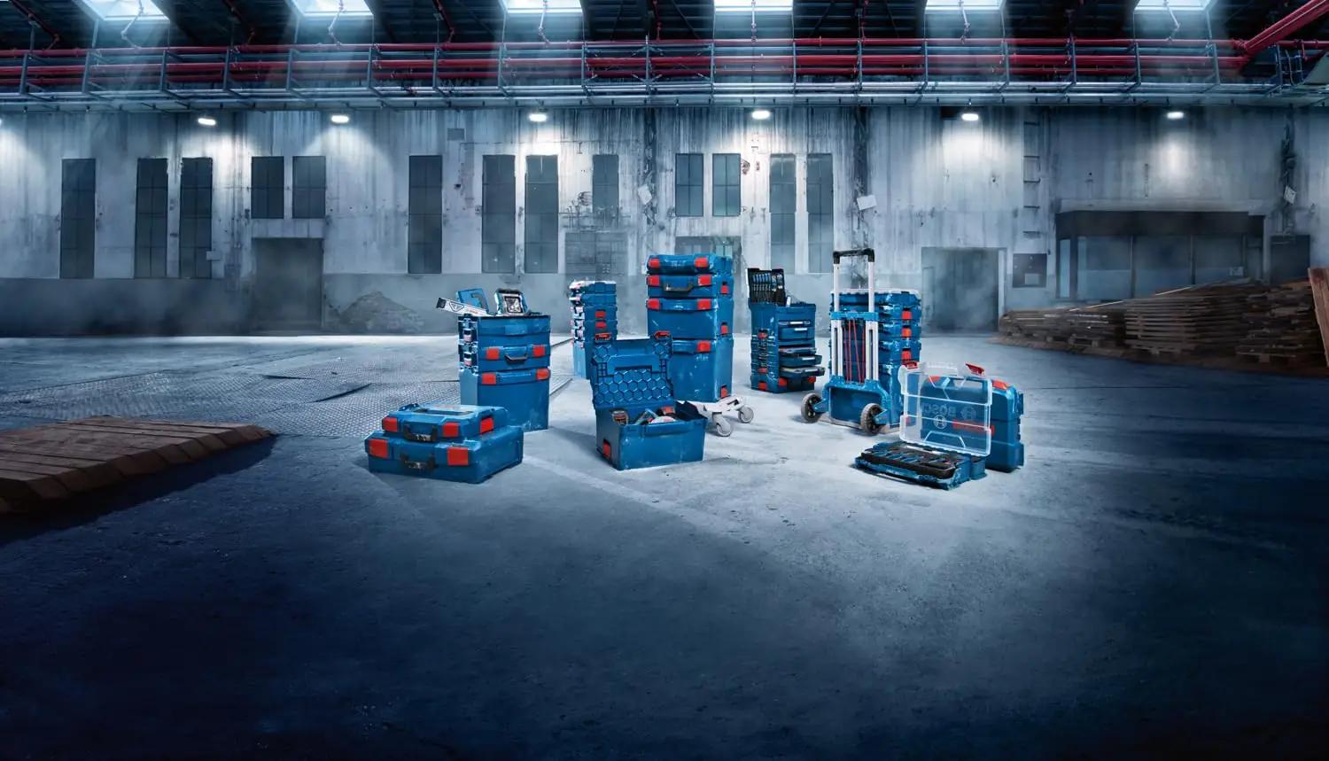 Bosch vastupidav L-BOXX 238 tööriistakohver – tugev ja kerge – lisavaade